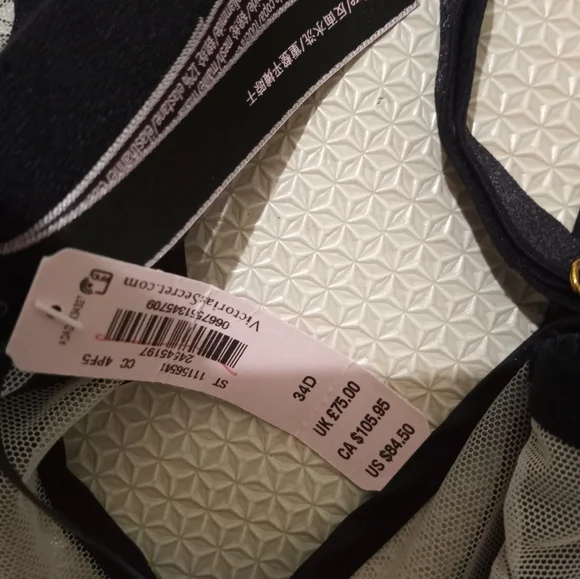 VICTORIA SECRET PLUNGE BALCONET BRA SIZE 34D - Picture 5 of 8